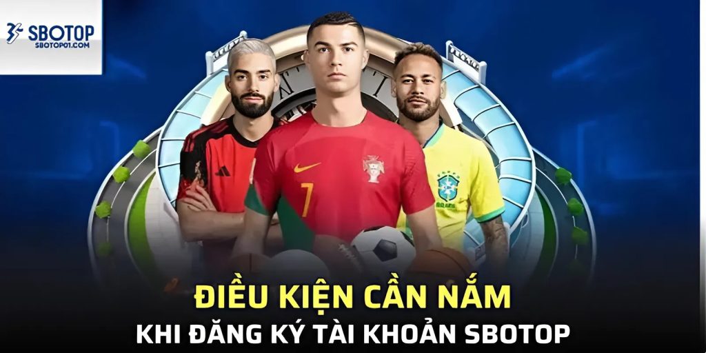 Các điểm cần lưu ý khi Đăng ký Sbotop