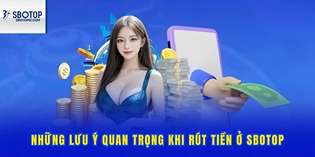 Một số những lưu ý quan trọng dành cho anh em hội viên khi rút tiền Sbotop