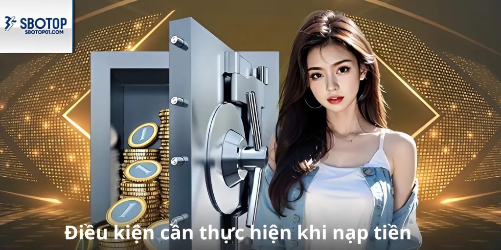 Quý hội viên cần các điều kiện dưới đây để nạp tiền thành công vào tài khoản tại Sbotop: