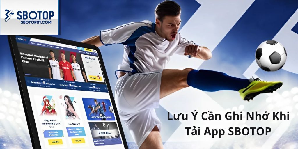 Những lưu ý bạn cần nhớ khi tải app sbotop